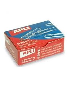 Caja 100 Clips Labiados Nº 4 50Mm