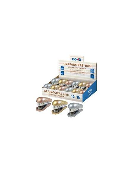Grapadora Mini Metalico (3 Colores)