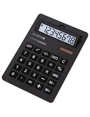 Calculadora De Bolsillo Olympia Color Negro