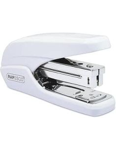 Grapadora Rapesco X5-25Ps Mini Capacidad 25 Hojas Usa Grapas 24/6 Y 26/6 Color Blanco