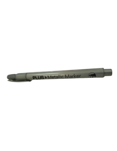 Rotulador Especial Plus Office Metallic Marker 1,2 Mm. Plata