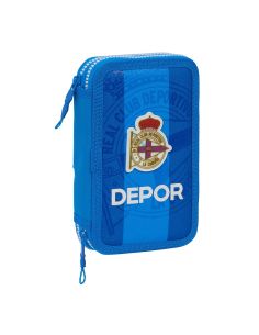 Plumier Doble Pqño 28 Pcs Real Deportivo De La Coruña