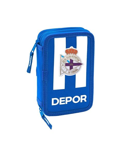 Plumier Doble Pqño 28 Pcs Real Deportivo De La Coruña
