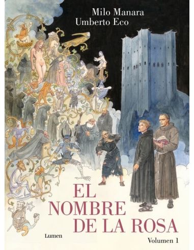 El Nombre De La Rosa - La Novela Grafica (Volumen 1)