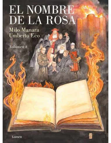 El Nombre De La Rosa - La Novela Grafica (Volumen 2)