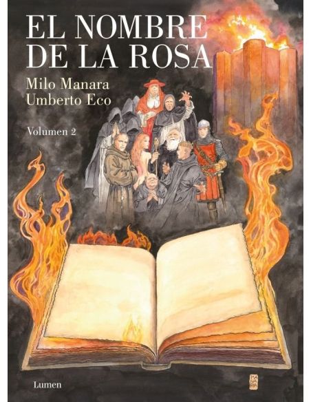 El Nombre De La Rosa - La Novela Grafica (Volumen 2)