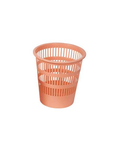Papelera regilla 275 x 288 mm pp naranja pastel