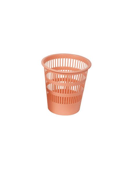 Papelera regilla 275 x 288 mm pp naranja pastel