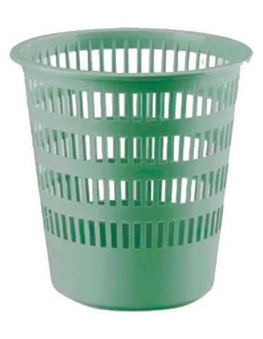 Papelera Plastico Faibo 14 Litros Verde 310X280 Mm