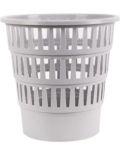 Papelera Plastico Faibo 14 Litros Gris 310X280 Mm