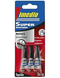 Pegamento Super Rápido Imedio 3X1G