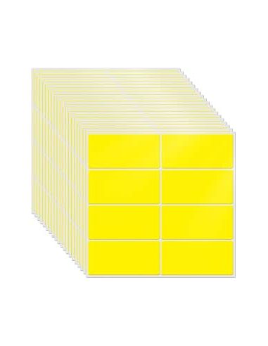 Gomette Rectangulo Grande Amarillo Rollo