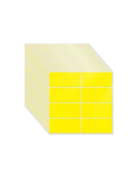 Gomette Rectangulo Grande Amarillo Rollo