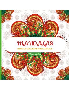 Mandalas 14 - Libro De Colorear Para Adultos
