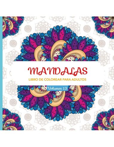 Mandalas 13 - Libro De Colorear Para Adultos
