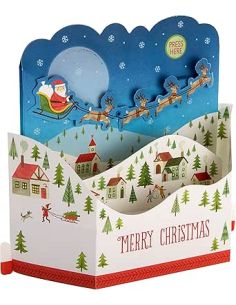 Tarjeta Hallmark Navidad Serie C