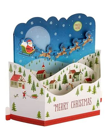 Tarjeta Hallmark Navidad Serie C