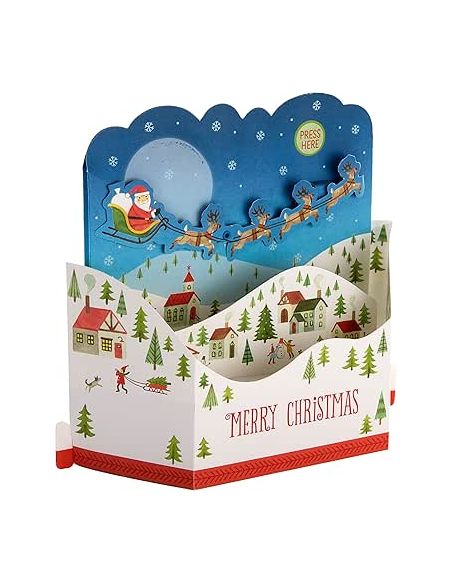 Tarjeta Hallmark Navidad Serie C