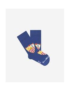 Calcetines Niños Sevilla Azul Marino Talla 21/25