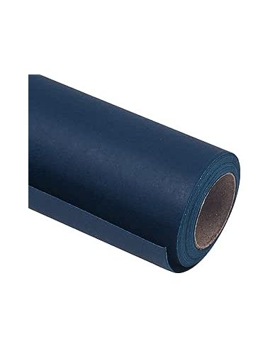 Papel Kraft Sadipal Verjurado - 65 G-1 X 25 M -  Azul Azurita Oscuro