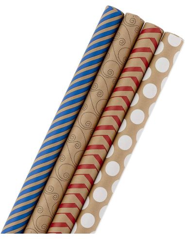 Rollo Papel Regalo Hallmark Variado Serie 985