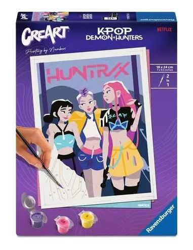 CreArt, Pintar con números Serie Trend Adultos KPop