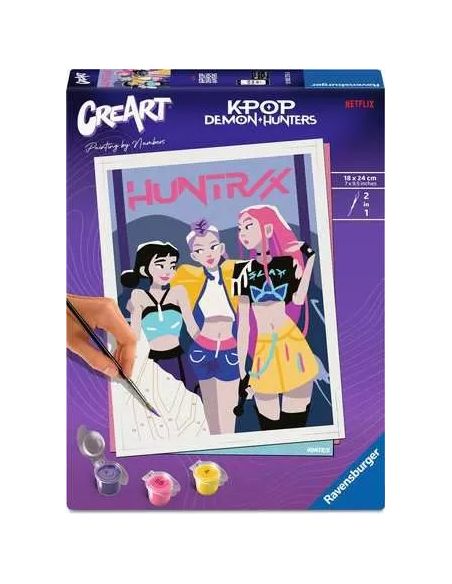 CreArt, Pintar con números Serie Trend Adultos KPop
