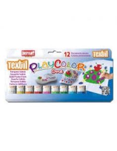 Estuche Playcolor One Textil 12 Colores 10 Gr.