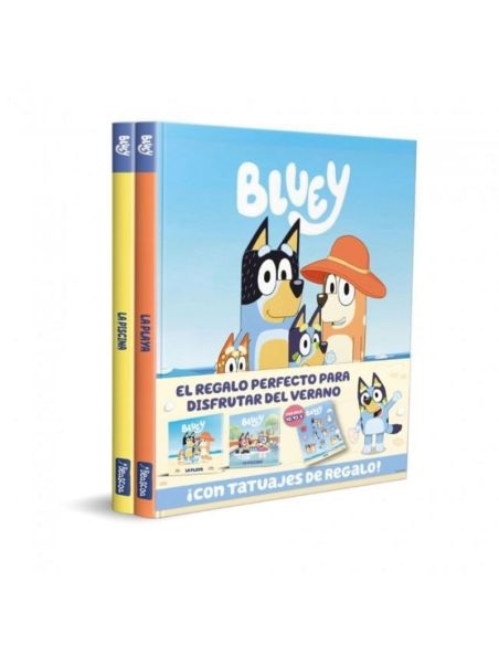 (Pack) Bluey - ¡A La Playa! + ¡A La Piscina! - ¡Con Tatuajes De Regalo!