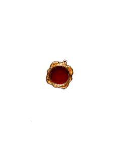 Relicario De Bolsillo Dorado D 2,5 Cm
