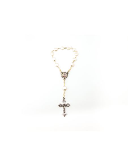 Decina Corazon 8X8 Blanco Milagrosa