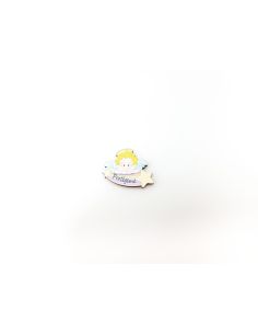 Iman Madera Angel 3,5X4,5Cm Protegeme