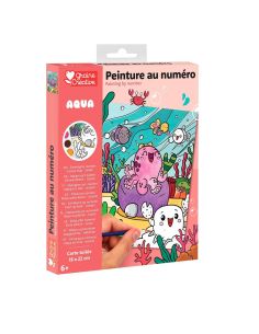 Set pintar por números océano