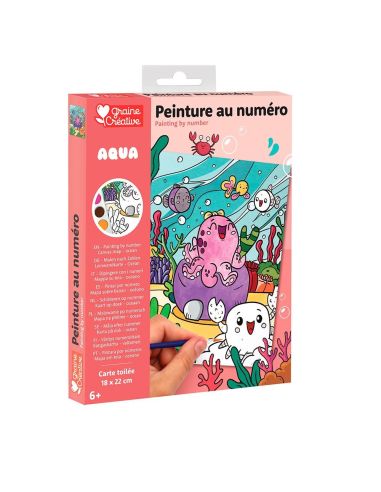 Set pintar por números océano