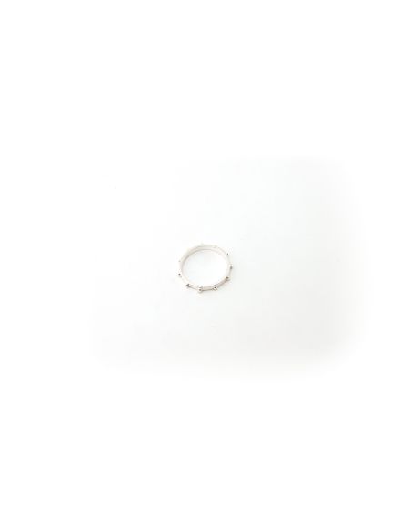 Rosario 72 Anillo Plata 13Mm