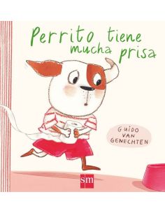 Perrito tiene mucha prisa