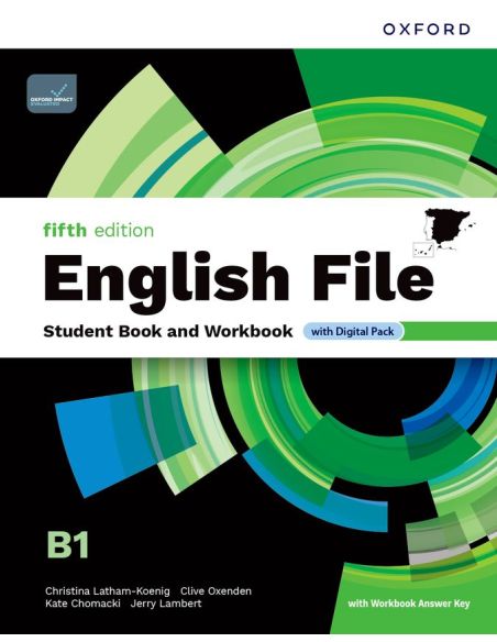 English File 5Th Edition B1. Student'S Book And Workbook And Digital With Key Pack