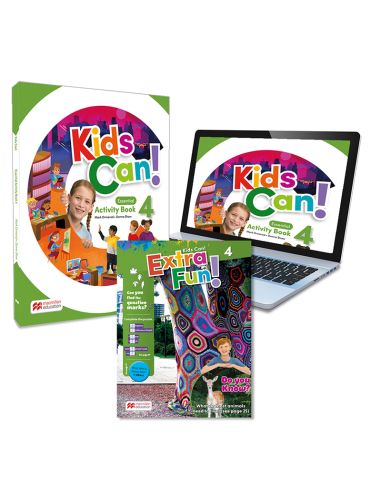 Kids Can! 4 Activity Book, Extrafun & Pupil'S App: Versión Digital