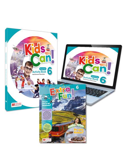 Kids Can! 6 Activity Book, Extrafun & Pupil'S App: Cuaderno De Actividades De Refuerzo Impreso