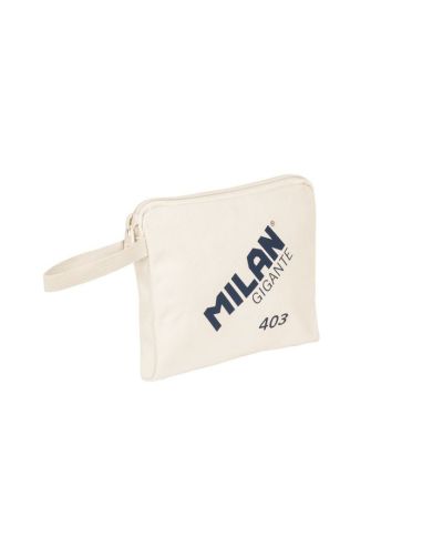 Bolsa De Mano Colección Milan Gigante 403 Since 1918, Beige