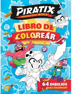 Piratix. Libro de colorear