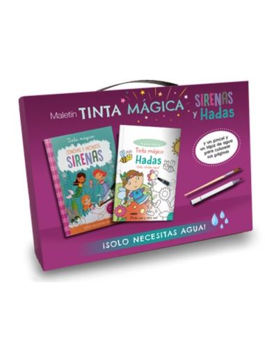 Maletín Tinta Mágica: Sirenas Y Hadas