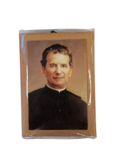 CUADRO MADERA 13X18 DON BOSCO