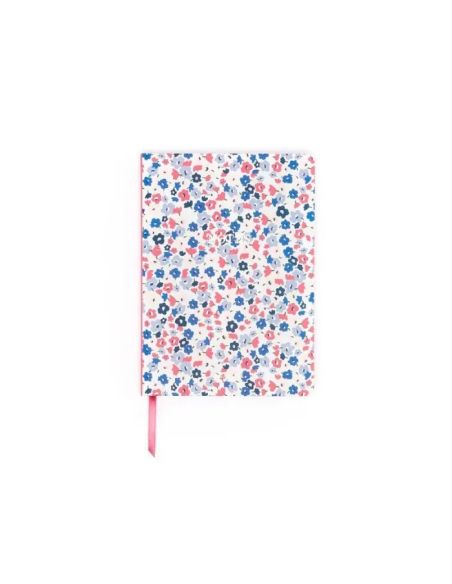 Libreta Draeger Cuaderno de Notas A5 Flores Libertad 180 Páginas 100 Gr.