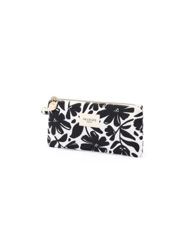 Portatodo Grande Draeger Flores Negro