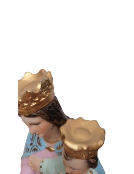 María Auxiliadora 33cm escayola Olot pintada a mano (outlet tara)