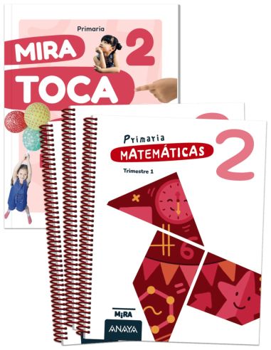 Matemáticas 2. + Mira, Toca, Siente... Las Mates 2