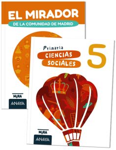 Ciencias Sociales 5 + El Mirador De La Comunidad De Madrid