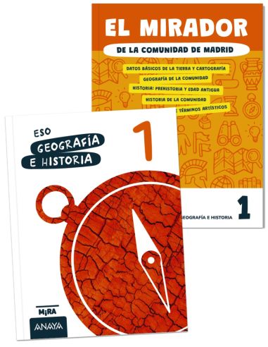 Geografía E Historia 1 + El Mirador De La Comunidad De Madrid