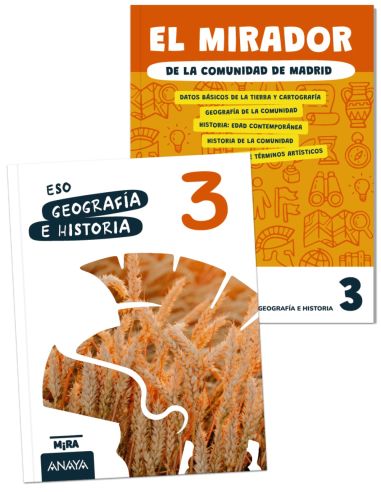 Geografía E Historia 3 + El Mirador De La Comunidad De Madrid